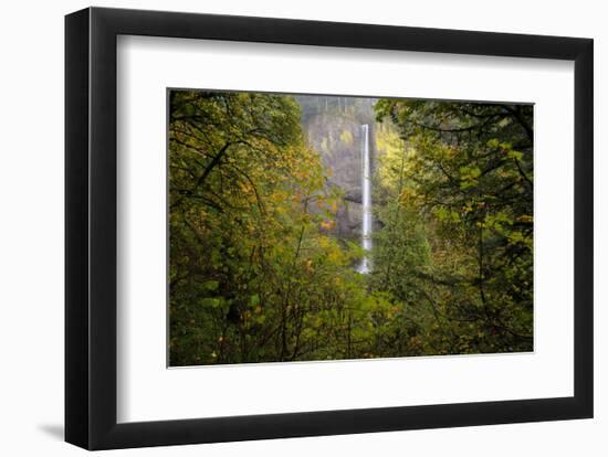 Oregon Waterfall-Jason Savage-Framed Art Print