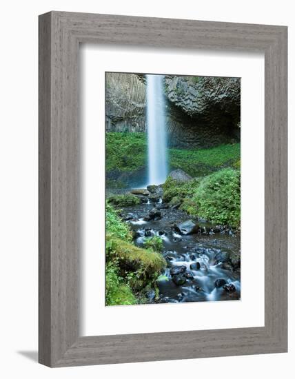 Oregon Waterfall-Tim Oldford-Framed Photographic Print