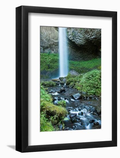 Oregon Waterfall-Tim Oldford-Framed Photographic Print