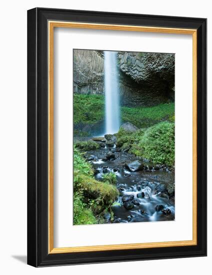 Oregon Waterfall-Tim Oldford-Framed Photographic Print