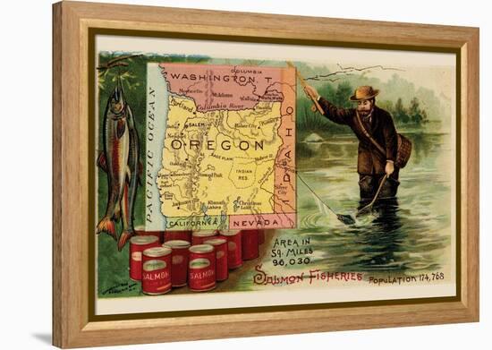 Oregon-Arbuckle Brothers-Framed Stretched Canvas