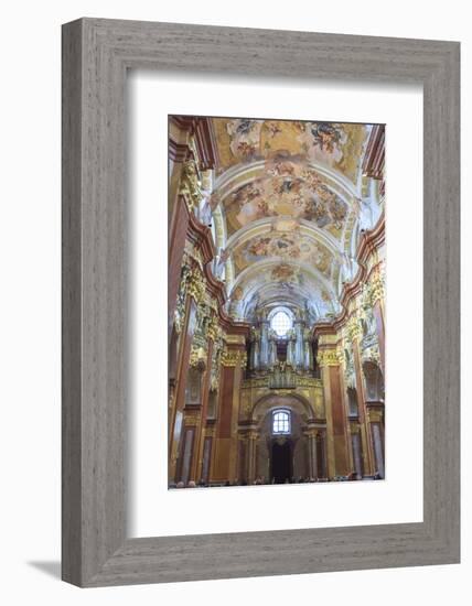 Organ. Church of the Abbey. Melk Abbey. Melk. Austria-Tom Norring-Framed Photographic Print