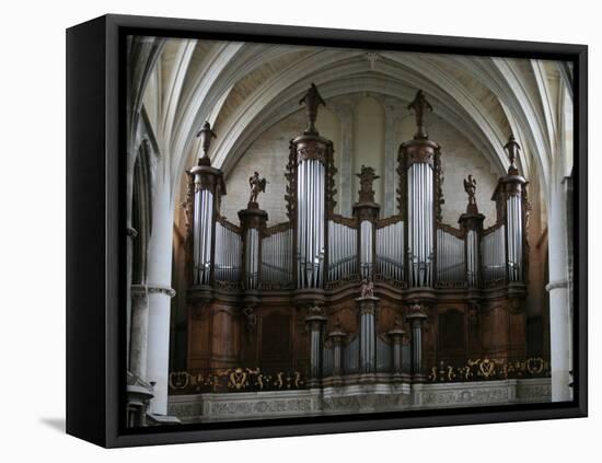 Organ in St. Andrew's Cathedral, Bordeaux, Gironde, Aquitaine, France, Europe-Godong-Framed Premier Image Canvas