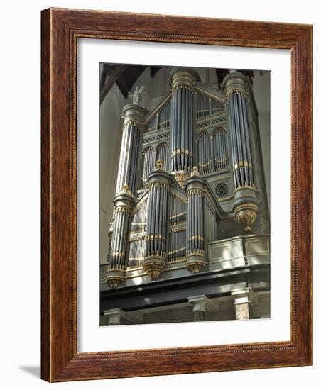 Organ, Oude Kirk (Old Church), Delft, Holland (The Netherlands)-Gary Cook-Framed Photographic Print