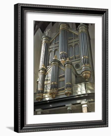 Organ, Oude Kirk (Old Church), Delft, Holland (The Netherlands)-Gary Cook-Framed Photographic Print