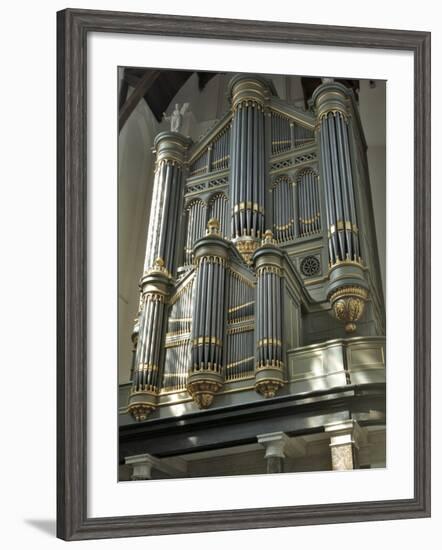 Organ, Oude Kirk (Old Church), Delft, Holland (The Netherlands)-Gary Cook-Framed Photographic Print