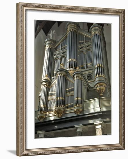 Organ, Oude Kirk (Old Church), Delft, Holland (The Netherlands)-Gary Cook-Framed Photographic Print