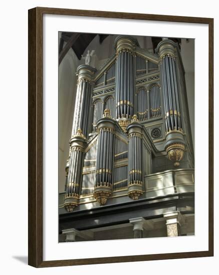 Organ, Oude Kirk (Old Church), Delft, Holland (The Netherlands)-Gary Cook-Framed Photographic Print