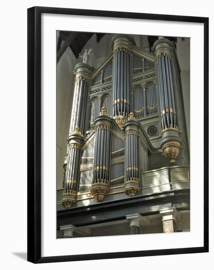 Organ, Oude Kirk (Old Church), Delft, Holland (The Netherlands)-Gary Cook-Framed Photographic Print