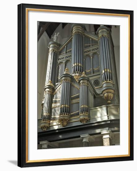 Organ, Oude Kirk (Old Church), Delft, Holland (The Netherlands)-Gary Cook-Framed Photographic Print