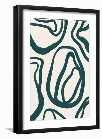 Organic Abstract III-Becky Thorns-Framed Art Print