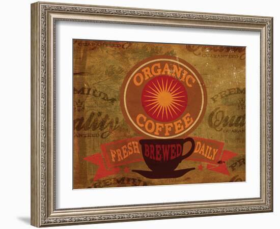 Organic Coffee-Jason Giacopelli-Framed Art Print