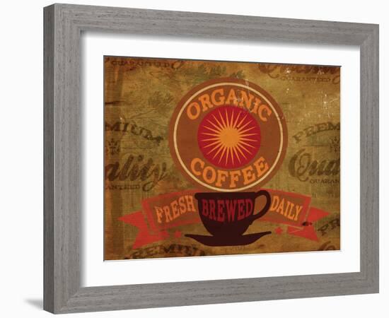 Organic Coffee-Jason Giacopelli-Framed Art Print