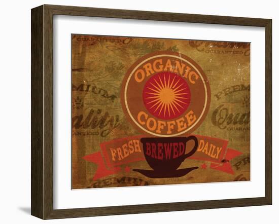 Organic Coffee-Jason Giacopelli-Framed Art Print