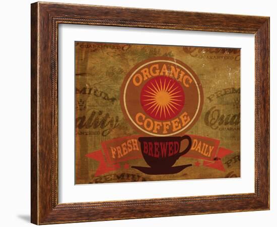 Organic Coffee-Jason Giacopelli-Framed Art Print