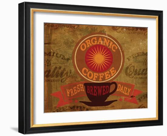 Organic Coffee-Jason Giacopelli-Framed Art Print