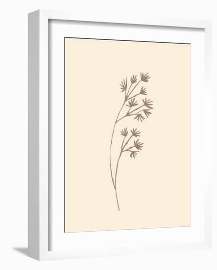 Organic Inspiration Boho Flower 2-Sweet Melody Designs-Framed Art Print