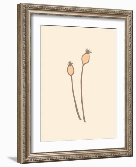 Organic Inspiration Boho Flower 3-Sweet Melody Designs-Framed Art Print