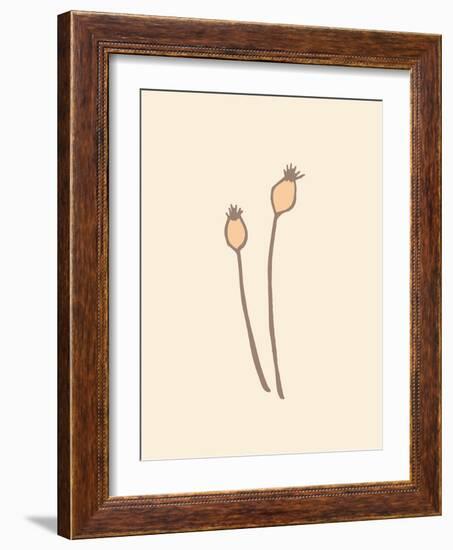 Organic Inspiration Boho Flower 3-Sweet Melody Designs-Framed Art Print