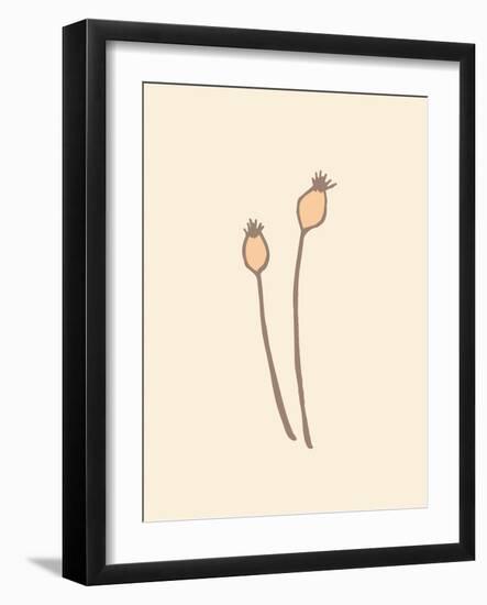 Organic Inspiration Boho Flower 3-Sweet Melody Designs-Framed Art Print