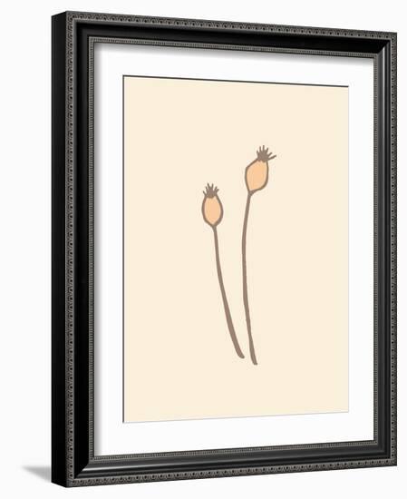 Organic Inspiration Boho Flower 3-Sweet Melody Designs-Framed Art Print