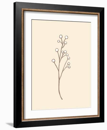 Organic Inspiration Boho Flower 4-Sweet Melody Designs-Framed Art Print