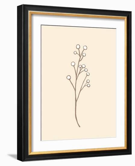 Organic Inspiration Boho Flower 4-Sweet Melody Designs-Framed Art Print