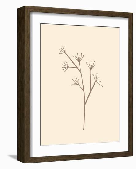 Organic Inspiration Boho Flower 6-Sweet Melody Designs-Framed Art Print