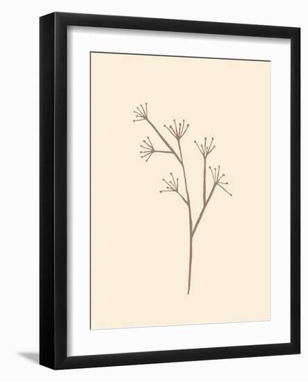 Organic Inspiration Boho Flower 6-Sweet Melody Designs-Framed Art Print