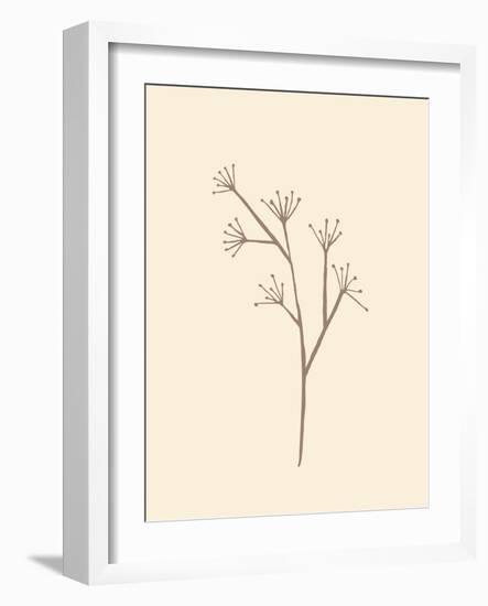 Organic Inspiration Boho Flower 6-Sweet Melody Designs-Framed Art Print