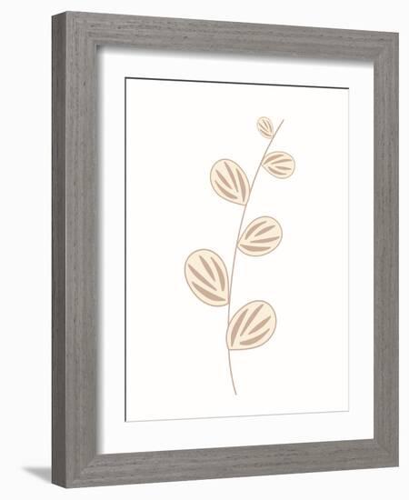 Organic Inspiration Boho Plant 4-Sweet Melody Designs-Framed Art Print