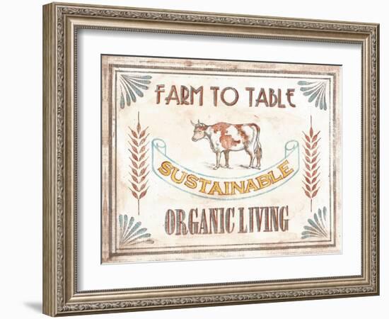 Organic Living-Catherine Jones-Framed Art Print