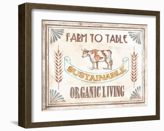 Organic Living-Catherine Jones-Framed Art Print