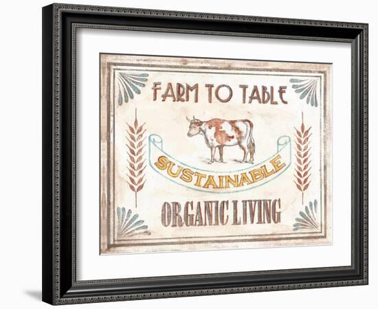 Organic Living-Catherine Jones-Framed Art Print