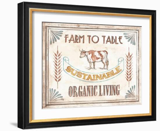 Organic Living-Catherine Jones-Framed Art Print