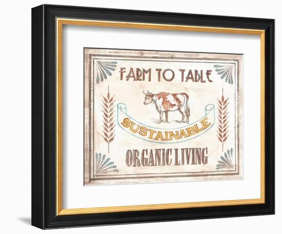 Organic Living-Catherine Jones-Framed Art Print