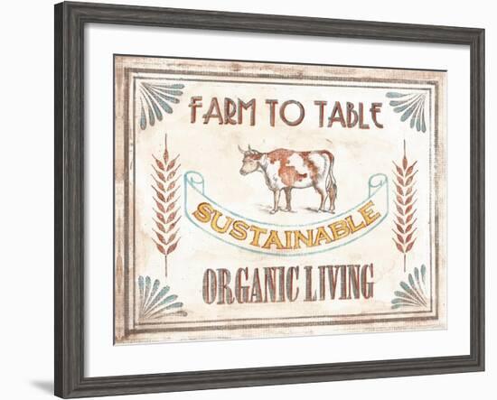 Organic Living-Catherine Jones-Framed Art Print