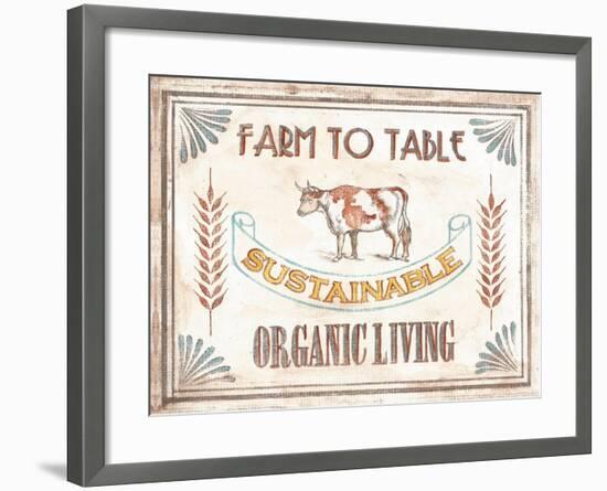 Organic Living-Catherine Jones-Framed Art Print