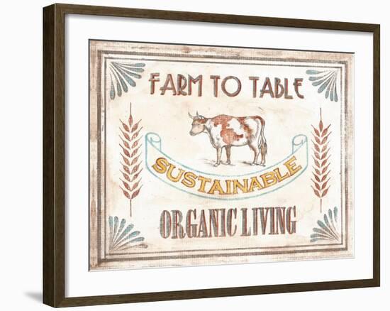 Organic Living-Catherine Jones-Framed Art Print