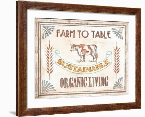 Organic Living-Catherine Jones-Framed Art Print