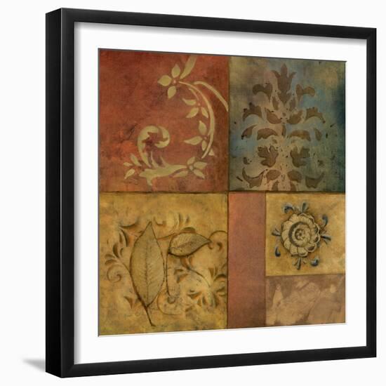 Organic Montage I-Norm Olson-Framed Art Print