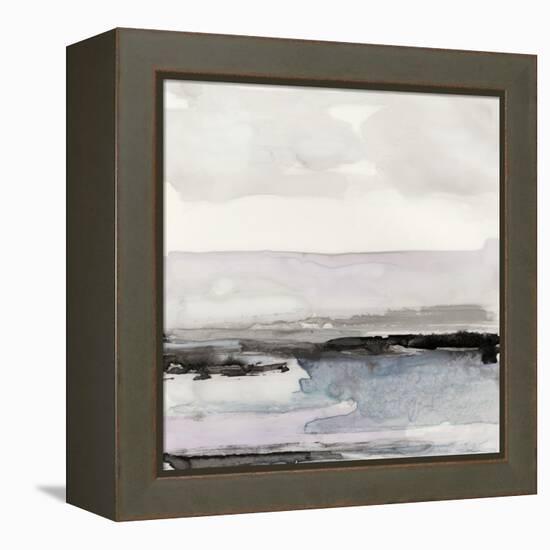 Organic Seascape Blue III-Lila Bramma-Framed Stretched Canvas
