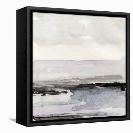 Organic Seascape Blue III-Lila Bramma-Framed Stretched Canvas