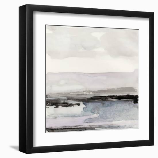 Organic Seascape Blue III-Lila Bramma-Framed Art Print