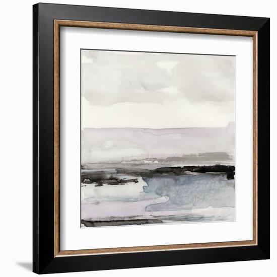 Organic Seascape Blue III-Lila Bramma-Framed Art Print