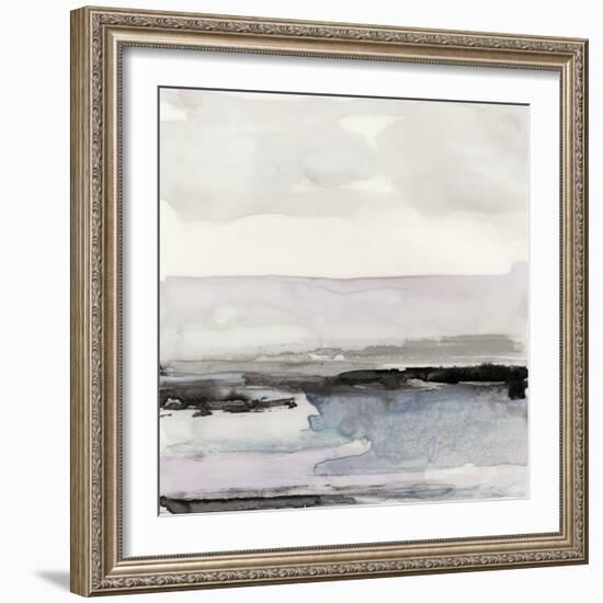 Organic Seascape Blue III-Lila Bramma-Framed Art Print