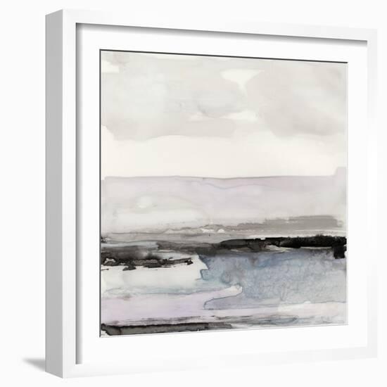 Organic Seascape Blue III-Lila Bramma-Framed Art Print