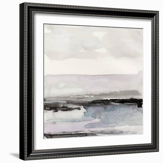 Organic Seascape Blue III-Lila Bramma-Framed Art Print