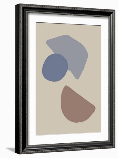 Organic Shapes 04-1x Studio-Framed Giclee Print