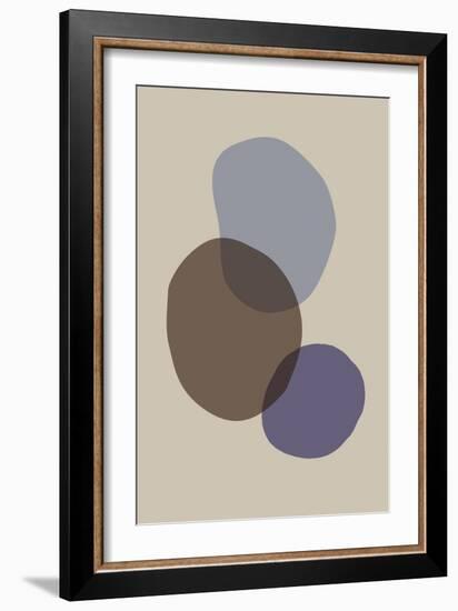 Organic Shapes 05-1x Studio-Framed Giclee Print